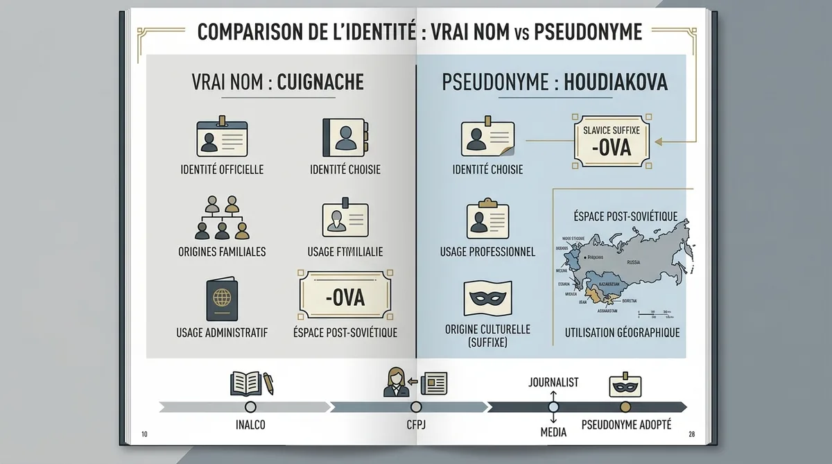 Clémence Houdiakova : origine du nom, biographie et parcours