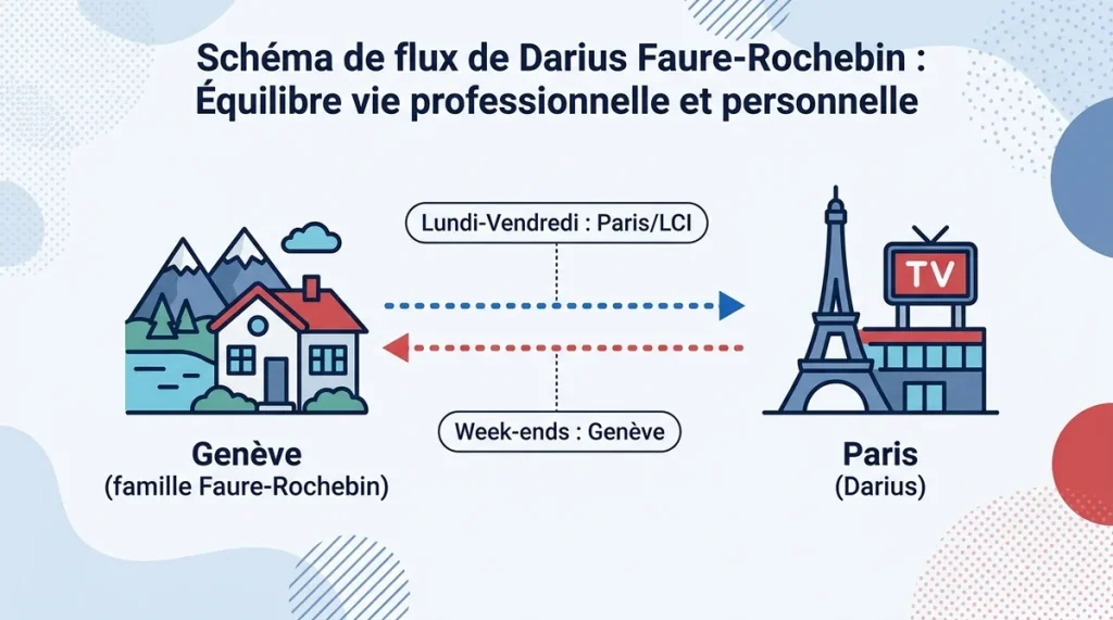 Épouse de Darius Rochebin : qui est Marie Faure, médecin à Genève ?