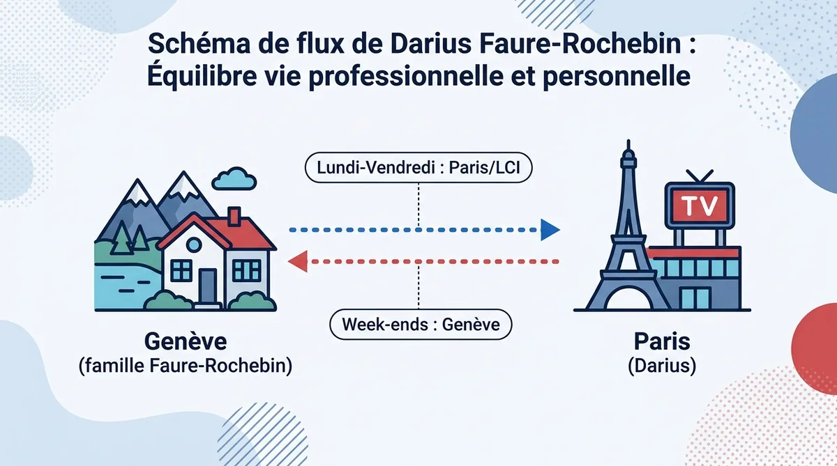 Épouse de Darius Rochebin : qui est Marie Faure, médecin à Genève ?