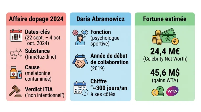 Swiatek vie privée : couple, famille, fortune et dopage en 2025